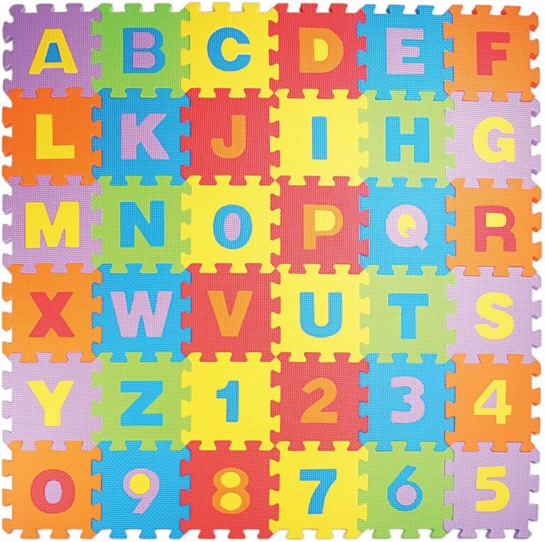Dalles en Mousse Lettres et Numéros T&rsquo;mimi