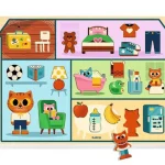 Puzzlo House Djeco, 22 pièces