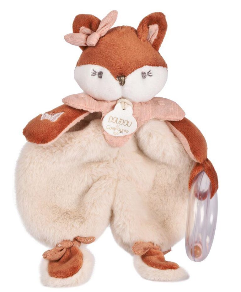 Doudou avec Hochet Doudou et Compagnie (Mina, Timo)