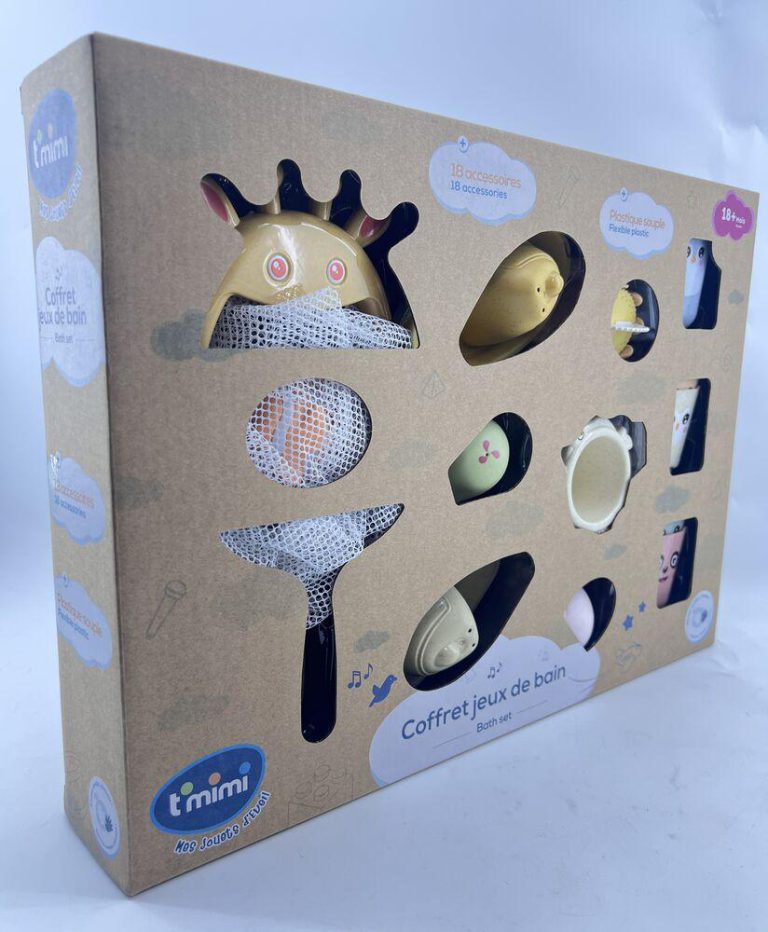 Coffret de Jeux de Bain 18 Pièces T&rsquo;MIMI