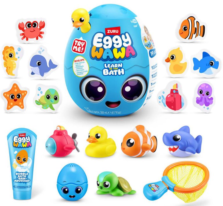 Eggy Wawa Learn in the Bath Zuru