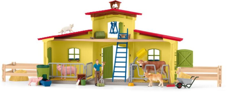 Coffret figurines de la ferme éducative Schleich