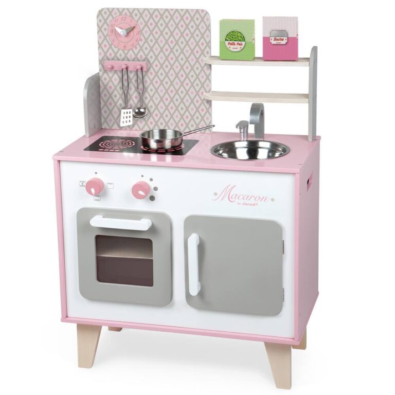 Cuisine en bois Janod Macaron