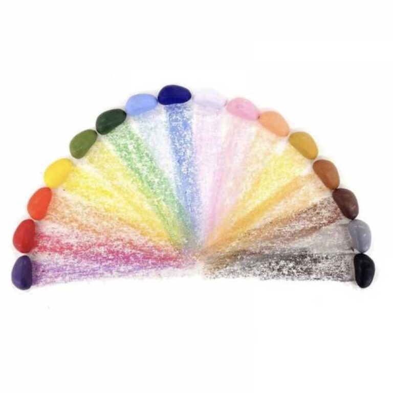 Crayons de cire ergonomiques Crayon Rocks 16 couleurs