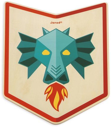 Set du chevalier dragon en bois Janod