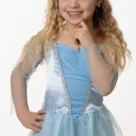 Déguisement princesse Adèle robe bleue