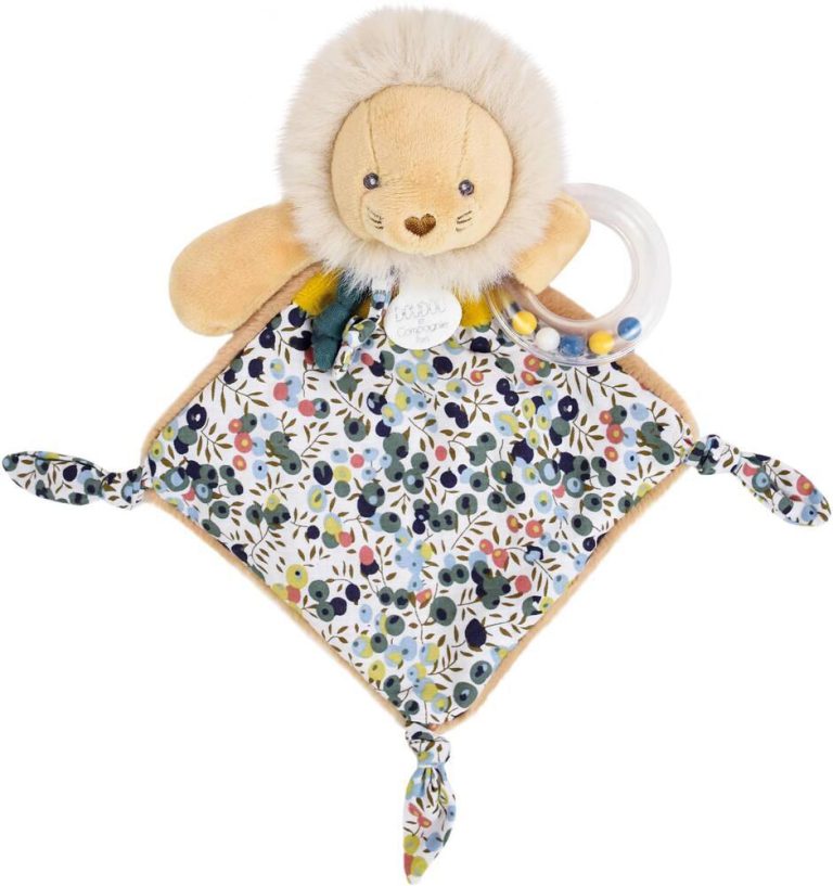 Doudou Hochet Boh&rsquo;aime Doudou et Compagnie (Lion, Faon)