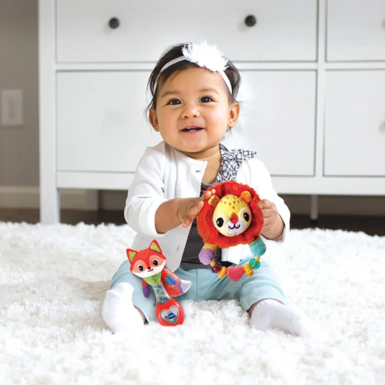 Hochet Tissu Multi-textures VTech Baby