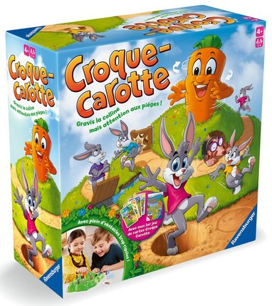 Croque Carotte Ravensburger avec jeu de cartes