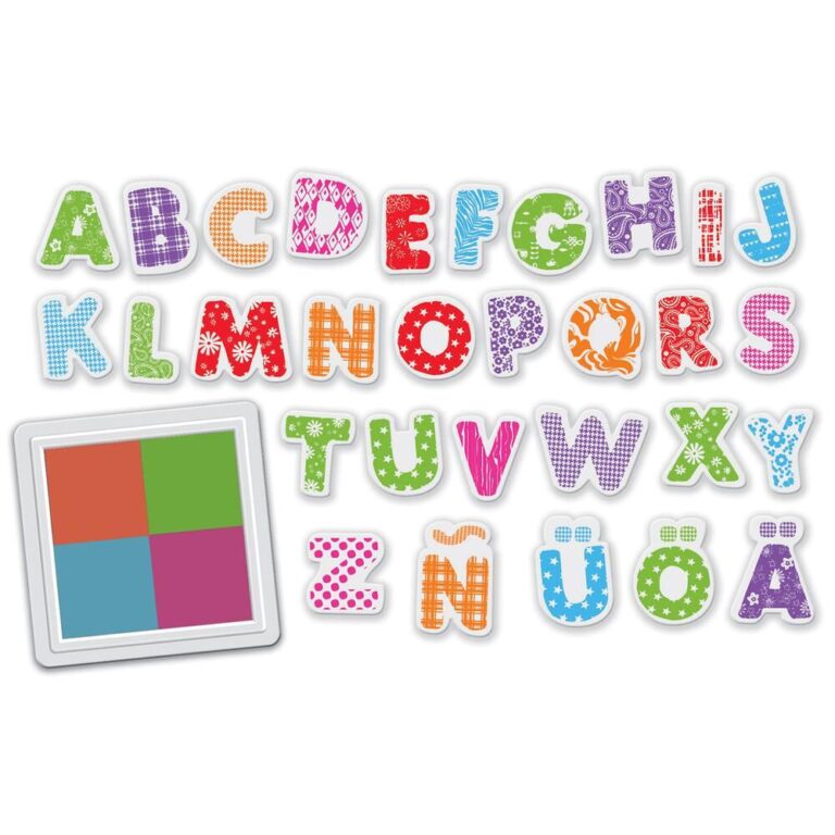 Alphabet à tamponner Crea Lign 30 lettres