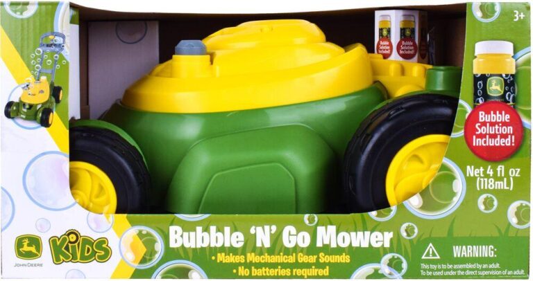 Tondeuse à bulles John Deere Tomy