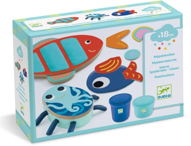 Coffret pâte à modeler Djeco Mapataocean