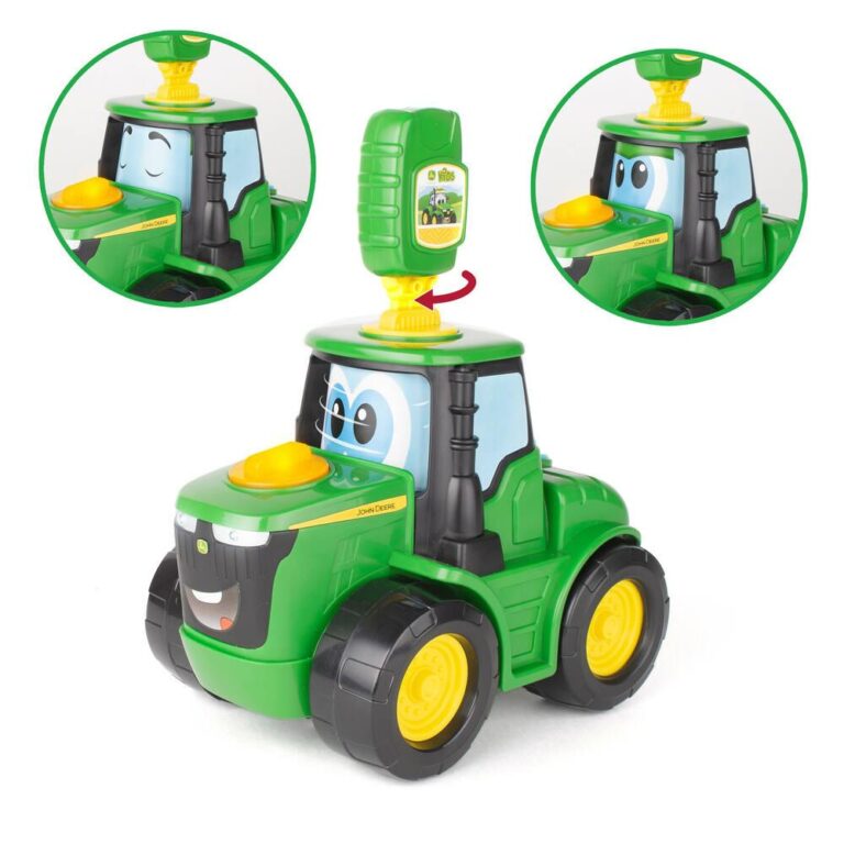 Tracteur interactif Tomy Johnny Key & Go