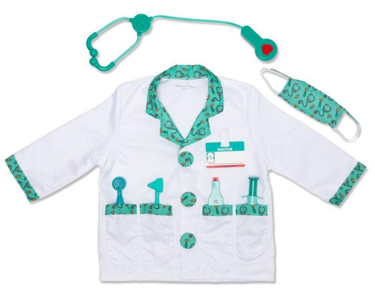 Déguisement docteur Melissa & Doug avec accessoires