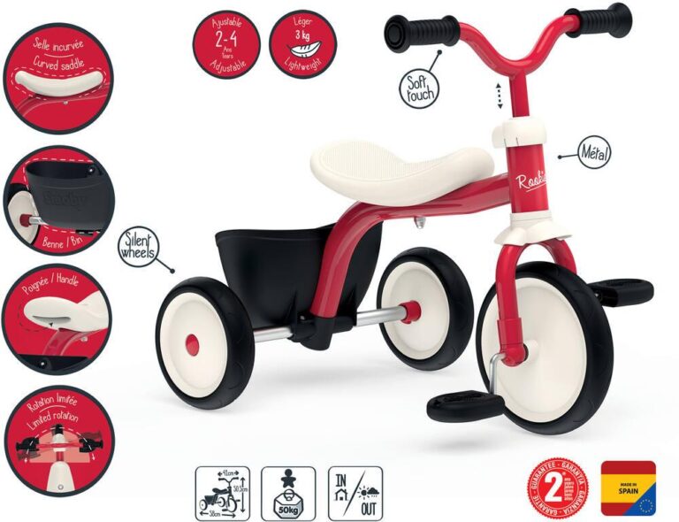 Tricycle Smoby Rookie