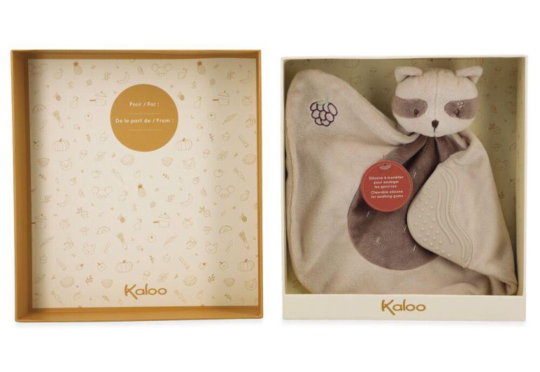 Doudou de Dentition Kaloo (Raton Laveur, Écureuil, Souris)