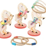 Jeu d'anneaux chevaux Janod