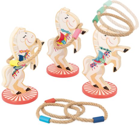 Jeu d'anneaux chevaux Janod