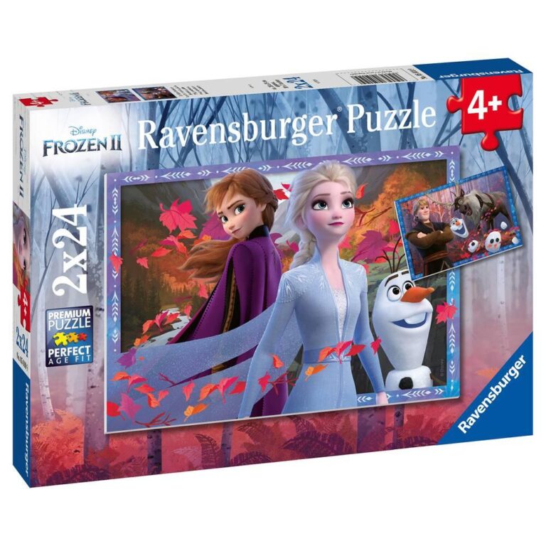 Puzzles 2 x 24 pièces La Reine des Neiges 2 Ravensburger