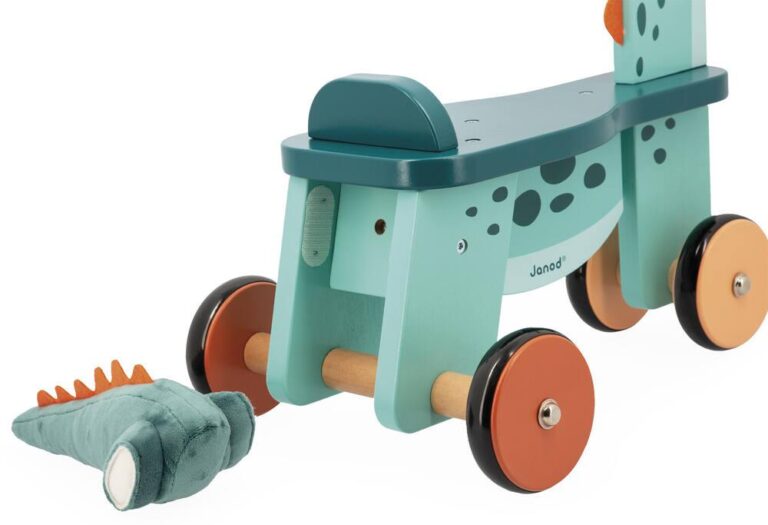 Porteur en bois Janod Portosaurus