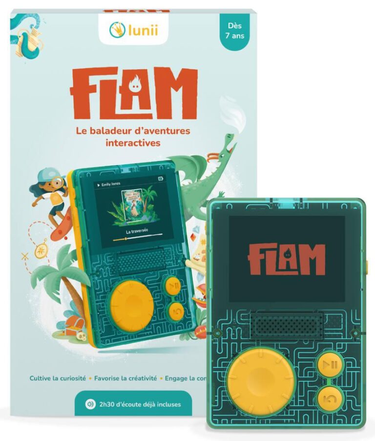 Baladeur d&rsquo;histoires Lunii Flam
