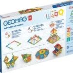 Jeu de construction magnétique Geomag Supercolor 78 pièces