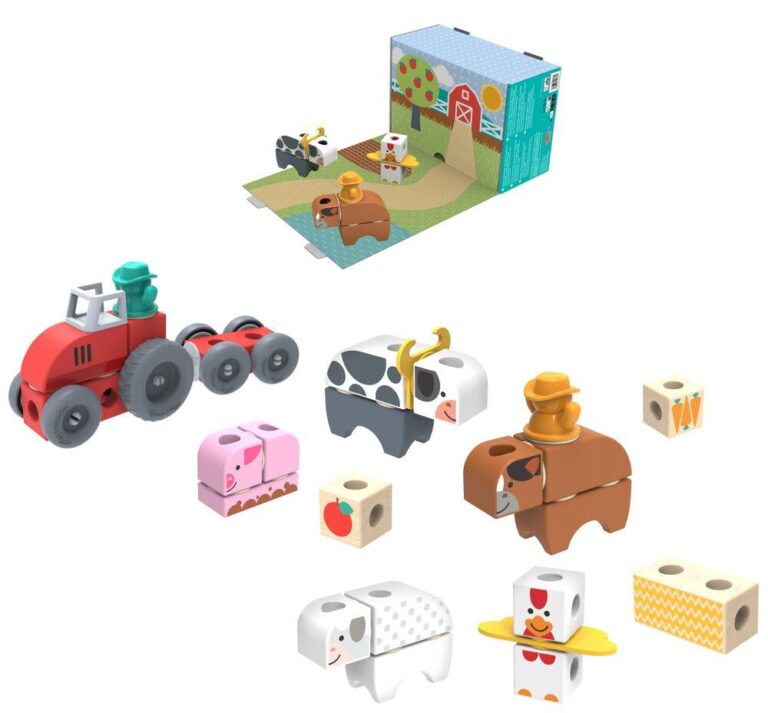 Blocs à emboîter Melissa & Doug Blockables La Ferme