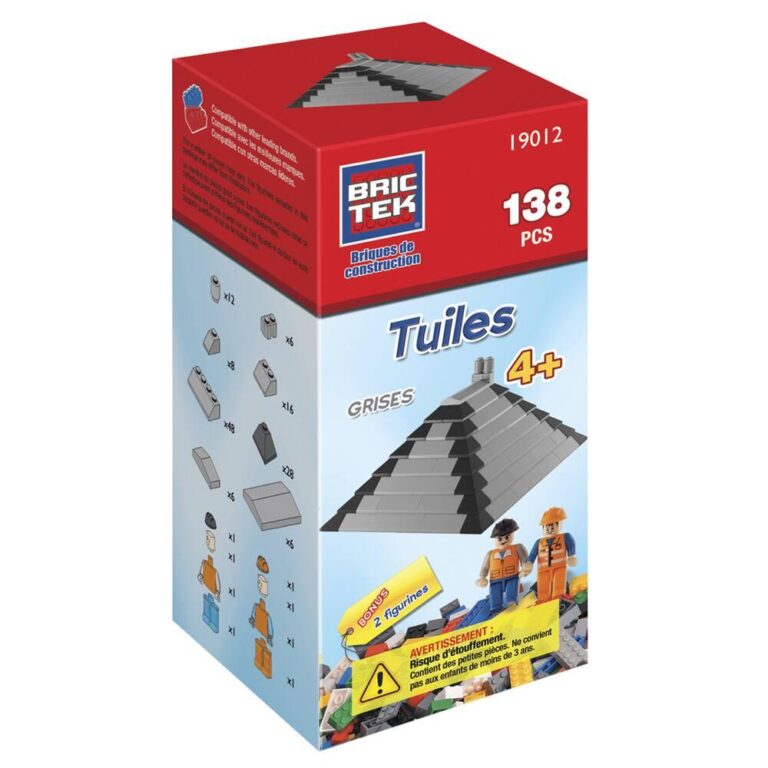 Briques de construction Sidj BricTek 138 pièces