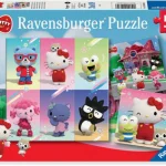Puzzles 3 x 49 pièces Hello Kitty Ravensburger
