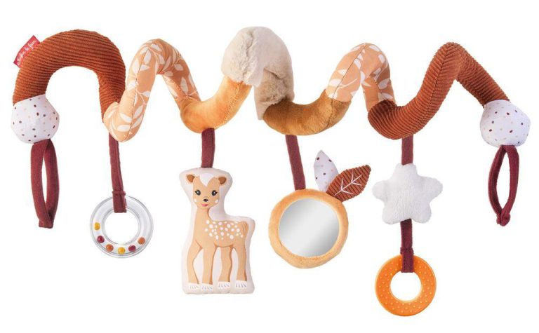 Boulier spirale Fanfan le Faon Sophie la Girafe