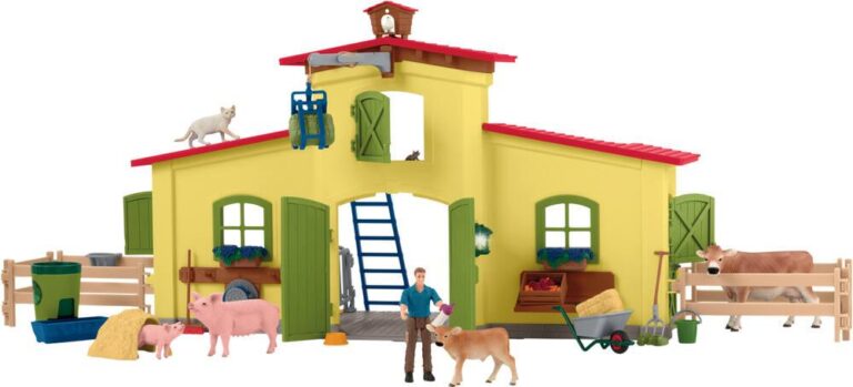 Coffret figurines de la ferme éducative Schleich