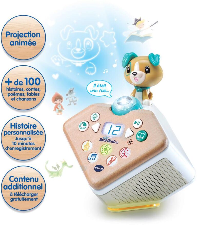 Conteur d&rsquo;histoires en bois VTech Storikid Max