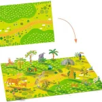 Stickers à relever Djeco Animaux