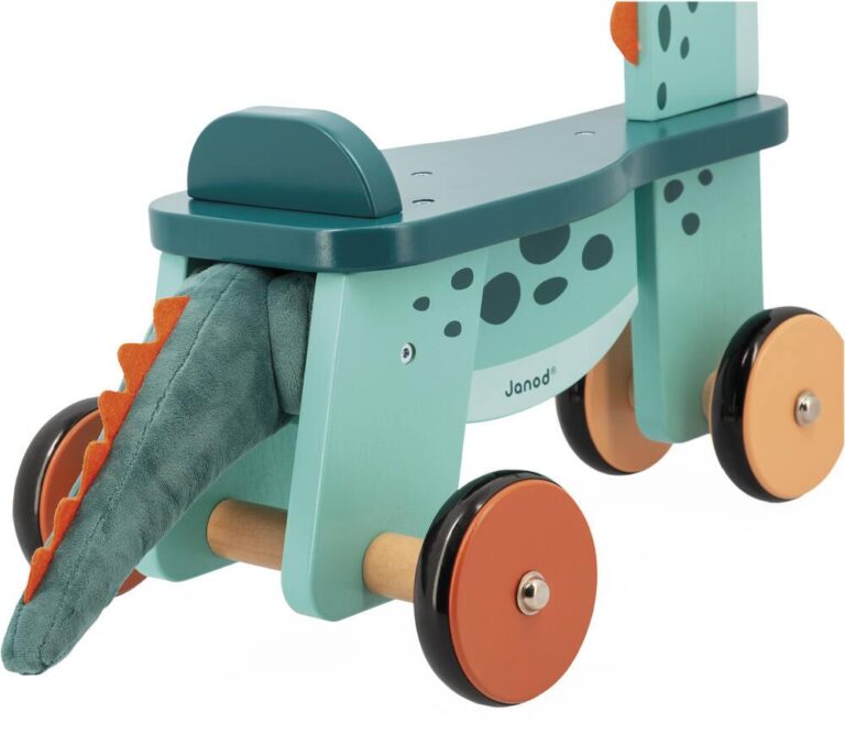 Porteur en bois Janod Portosaurus
