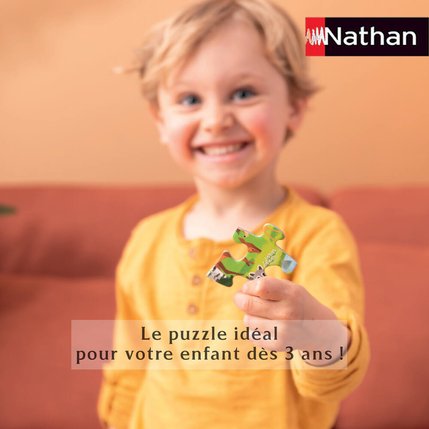 Puzzle Cadre 15 pièces En route avec la Pat'Patrouille Nathan