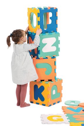 Dalles Lettres en mousse Ludi