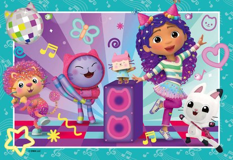 Puzzles 2 x 24 pièces Gabby et la Maison Magique Ravensburger