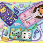 Puzzles 2 x 12 pièces Gabby Soirée pyjama Ravensburger