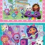 Puzzles 2 x 24 pièces Gabby et la Maison Magique Ravensburger