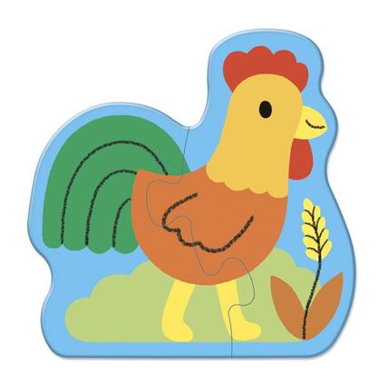 5 puzzles évolutifs Ferme Janod