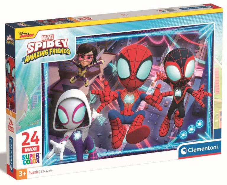 Puzzle Maxi 24 pièces Spidey et ses amis Clementoni