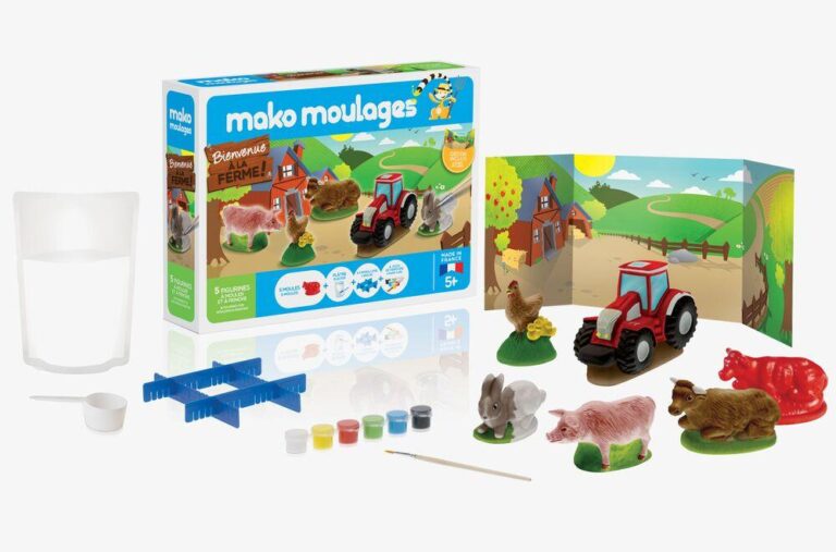 Coffret de moulage Mako Moulages Bienvenue à la ferme