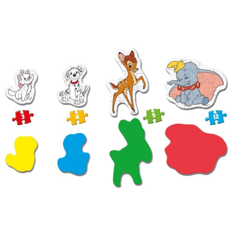 Puzzle Disney Classique 3-6-9-12 pièces Clementoni