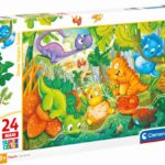 Puzzle Maxi 24 pièces Dinos Happy Oasis Clementoni