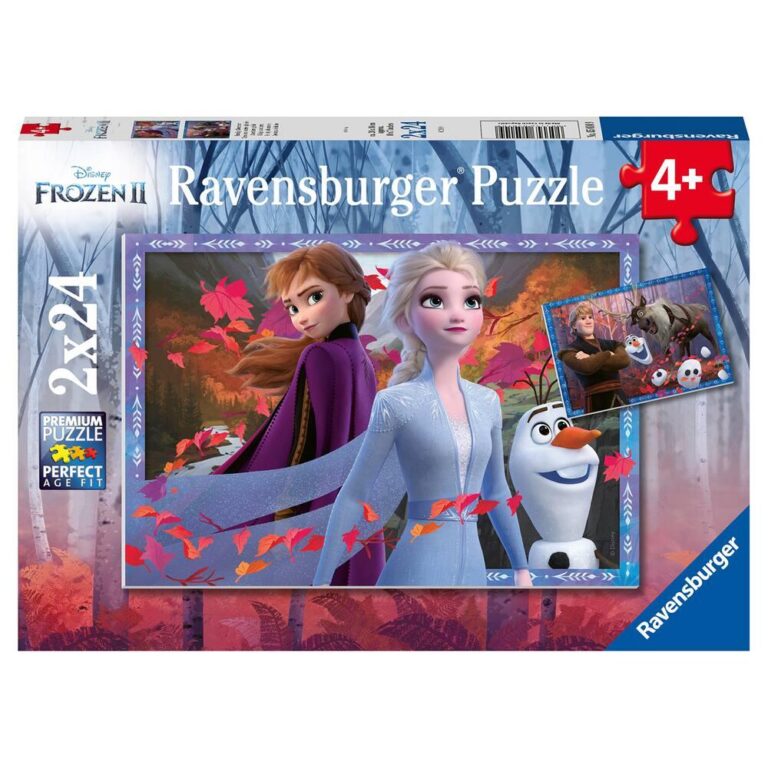 Puzzles 2 x 24 pièces La Reine des Neiges 2 Ravensburger