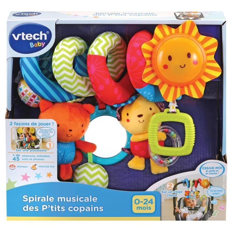 Spirale musicale des P'tits Copains Vtech - Arche d'éveil - VTECH Baby - 3
