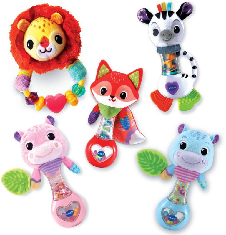 Hochet Tissu Multi-textures VTech Baby
