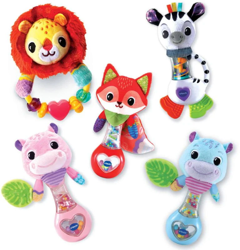 Hochet Tissu Multi-textures VTech Baby