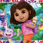 Puzzles 2 x 24 pièces Dora l'exploratrice Ravensburger