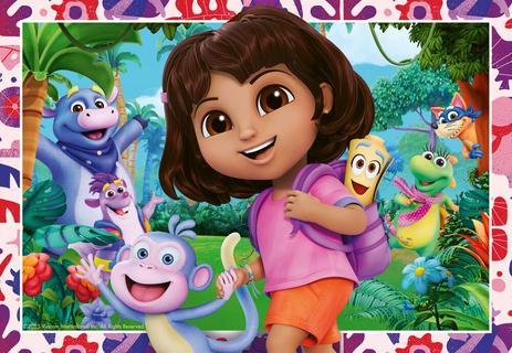 Puzzles 2 x 24 pièces Dora l'exploratrice Ravensburger